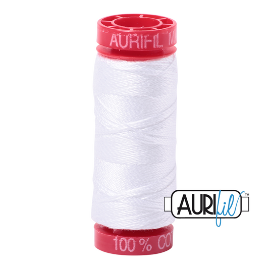 2024 WHITE 12 WT MAKO COTTON SMALL SPOOL | 50 MT.