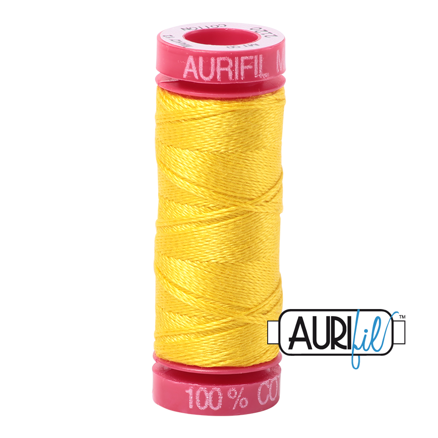 2120 CANARY 12 WT MAKO COTTON SMALL SPOOL | 50 MT.