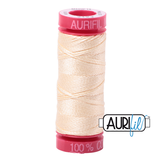 2123 BUTTER 12 WT MAKO COTTON SMALL SPOOL | 50 MT.