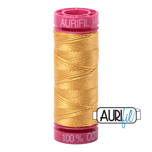 2132 TARNISHED GOLD 12 WT MAKO COTTON SMALL SPOOL | 50 MT.