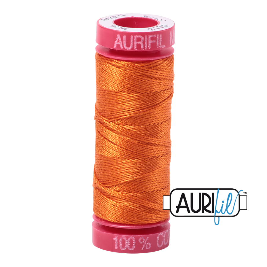 2150 PUMPKIN 12 WT MAKO COTTON SMALL SPOOL | 50 MT.
