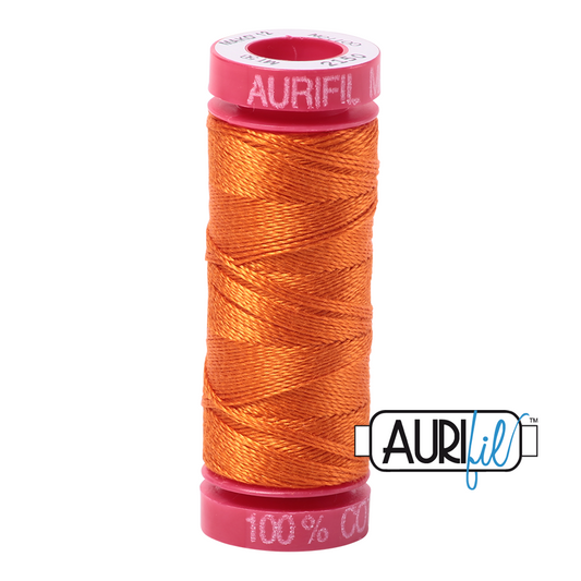 2150 PUMPKIN 12 WT MAKO COTTON SMALL SPOOL | 50 MT.