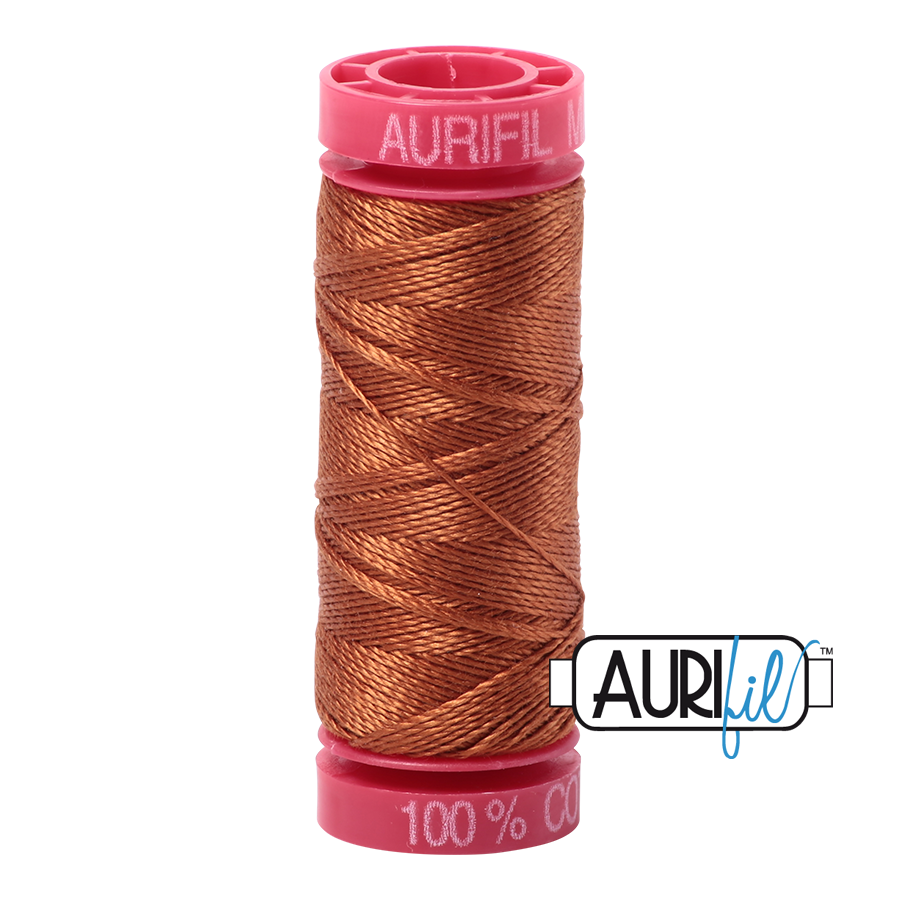 2155 CINNAMON 12 WT MAKO COTTON SMALL SPOOL | 50 MT.
