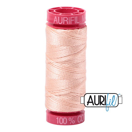 2205 APRICOT 12 WT MAKO COTTON SMALL SPOOL | 50 MT.