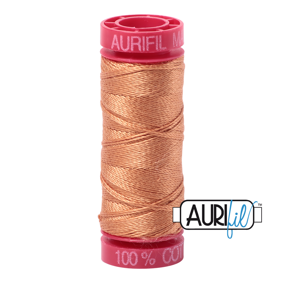 2210 CARAMEL 12 WT MAKO COTTON SMALL SPOOL | 50 MT.