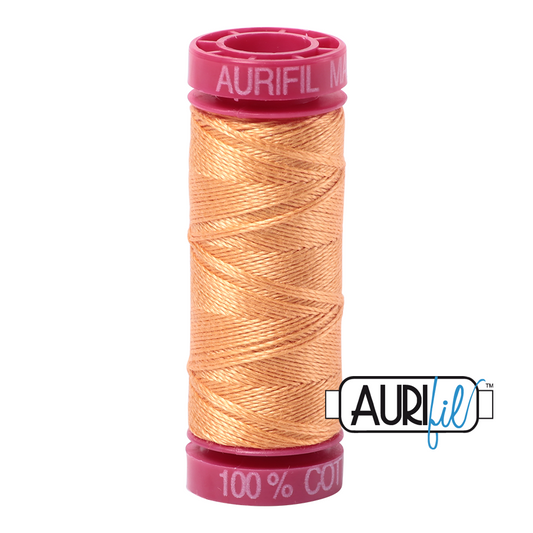 2214 GOLDEN HONEY 12 WT MAKO COTTON SMALL SPOOL | 50 MT.