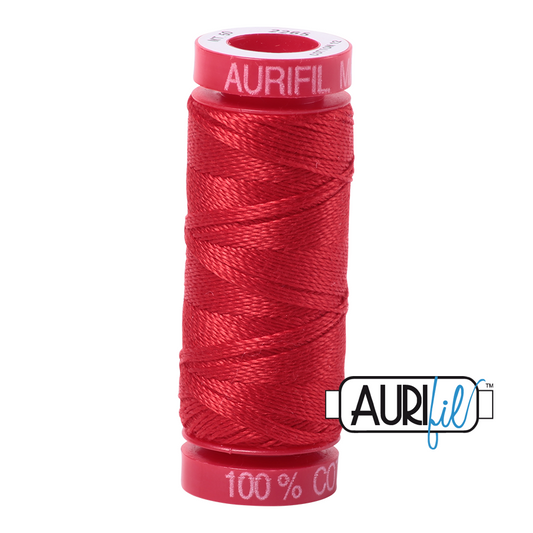 2265 LOBSTER RED 12 WT MAKO COTTON SMALL SPOOL | 50 MT.