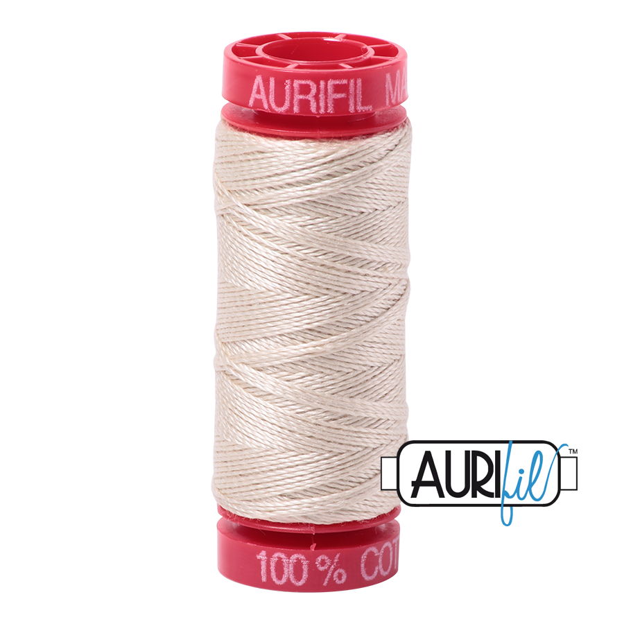 2310 LIGHT BEIGE 12 WT MAKO COTTON SMALL SPOOL | 50 MT.