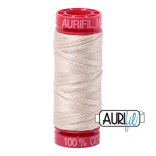 2310 LIGHT BEIGE 12 WT MAKO COTTON SMALL SPOOL | 50 MT.