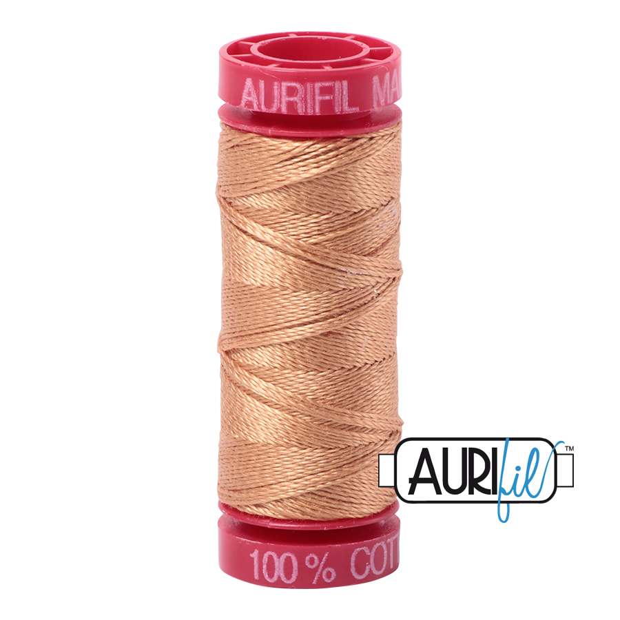2320 LIGHT TOAST 12 WT MAKO COTTON SMALL SPOOL | 50 MT.