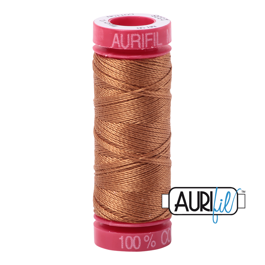2335 LIGHT CINNAMON 12 WT MAKO COTTON SMALL SPOOL | 50 MT.