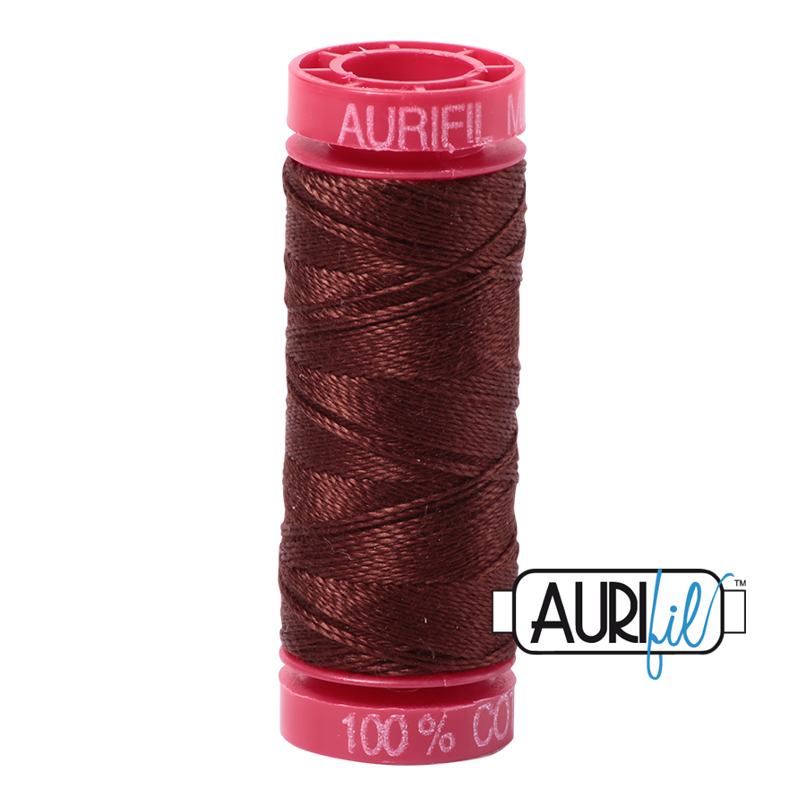 2360 CHOCOLATE 12 WT MAKO COTTON SMALL SPOOL | 50 MT.
