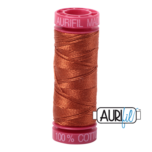 2390 CINNAMON TOAST 12 WT MAKO COTTON SMALL SPOOL | 50 MT.