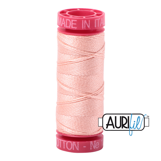 2420 LIGHT BLUSH 12 WT MAKO COTTON SMALL SPOOL | 50 MT.