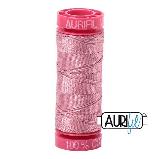 2445 VICTORIAN ROSE 12 WT MAKO COTTON SMALL SPOOL | 50 MT.