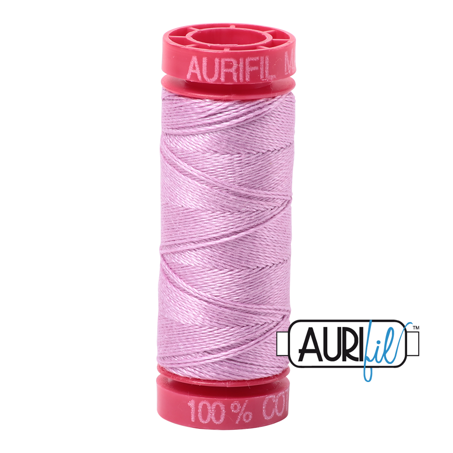 2515 LIGHT ORCHID 12 WT MAKO COTTON SMALL SPOOL | 50 MT.