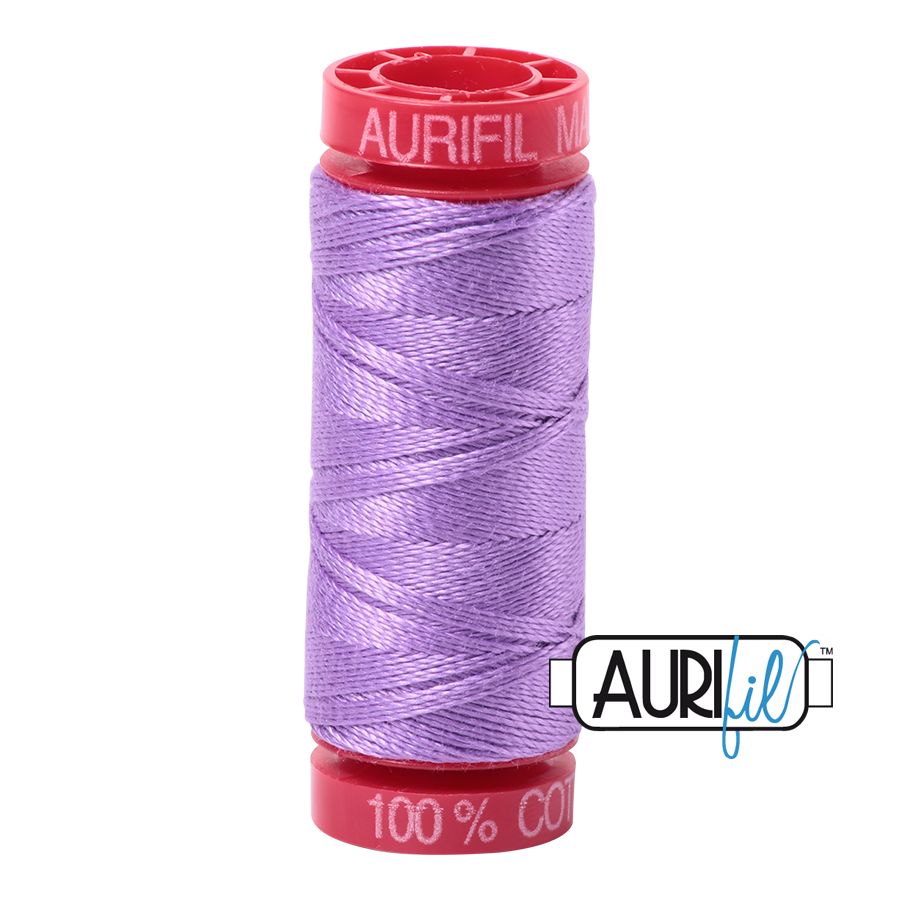 2520 VIOLET 12 WT MAKO COTTON SMALL SPOOL | 50 MT.