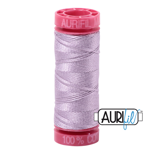 2562 LILAC 12 WT MAKO COTTON SMALL SPOOL | 50 MT.