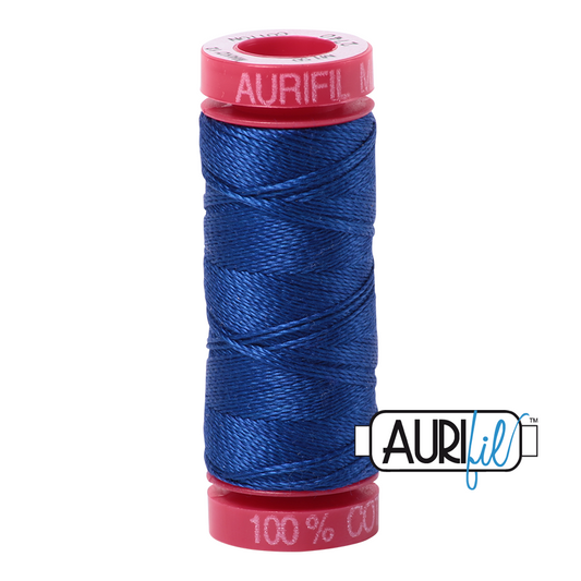 2740 DARK COBALT 12 WT MAKO COTTON SMALL SPOOL | 50 MT.