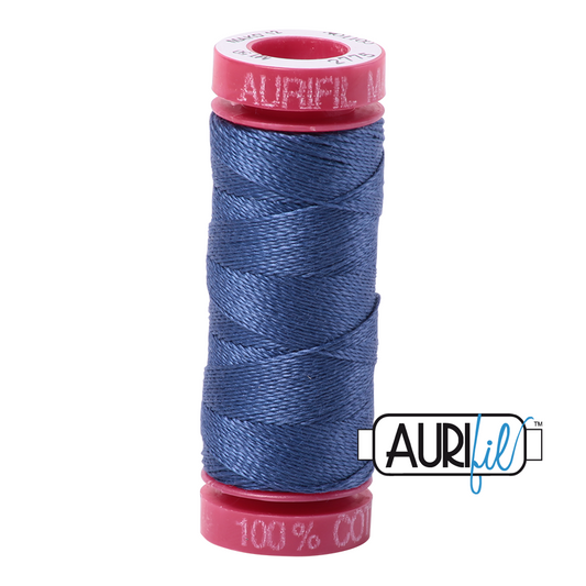 2775 STEEL BLUE 12 WT MAKO COTTON SMALL SPOOL | 50 MT.