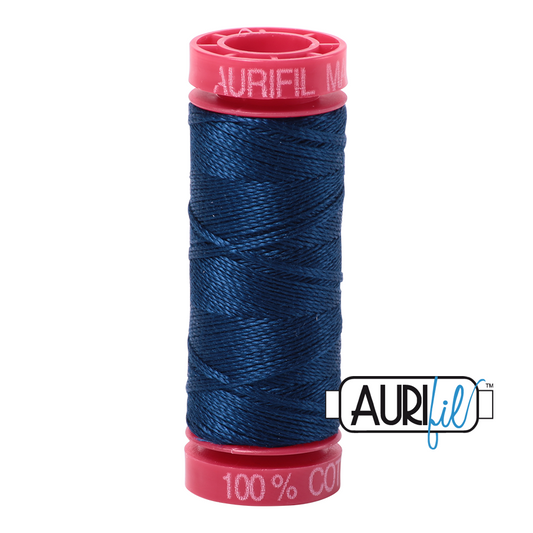 2783 MEDIUM DELFT BLUE 12 WT MAKO COTTON SMALL SPOOL | 50 MT.