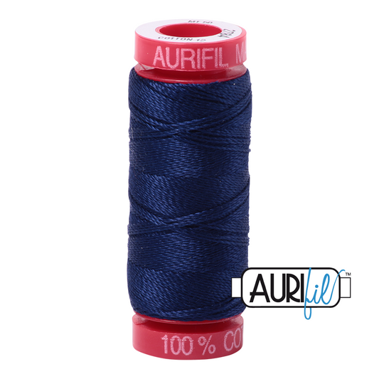2784 DARK NAVY 12 WT MAKO COTTON SMALL SPOOL | 50 MT.