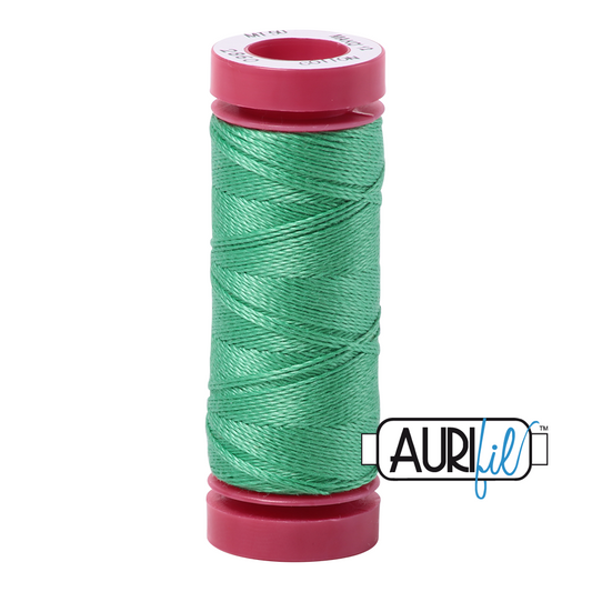 2860 LIGHT EMERALD 12 WT MAKO COTTON SMALL SPOOL | 50 MT.