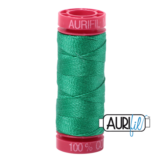 2865 EMERALD 12 WT MAKO COTTON SMALL SPOOL | 50 MT.