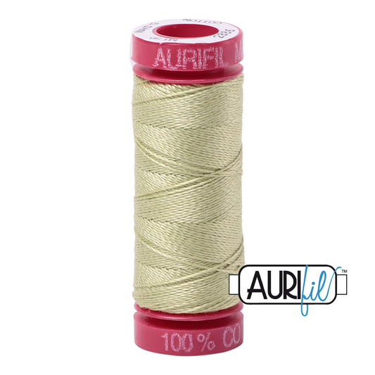 2886 LIGHT AVOCADO 12 WT MAKO COTTON SMALL SPOOL | 50 MT.