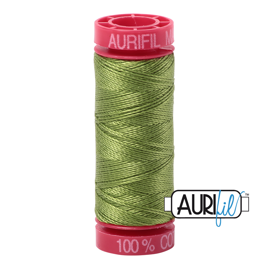 2888 FERN GREEN 12 WT MAKO COTTON SMALL SPOOL | 50 MT.