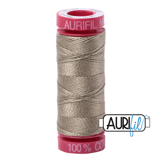 2900 LIGHT KAKHY GREEN 12 WT MAKO COTTON SMALL SPOOL | 50 MT.