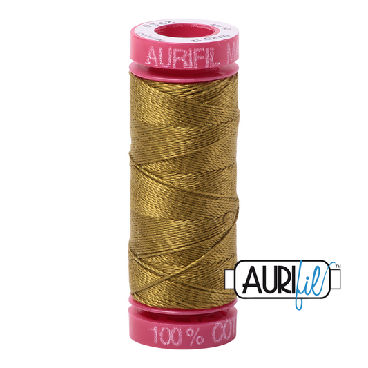 2910 MEDIUM OLIVE 12 WT MAKO COTTON SMALL SPOOL | 50 MT.