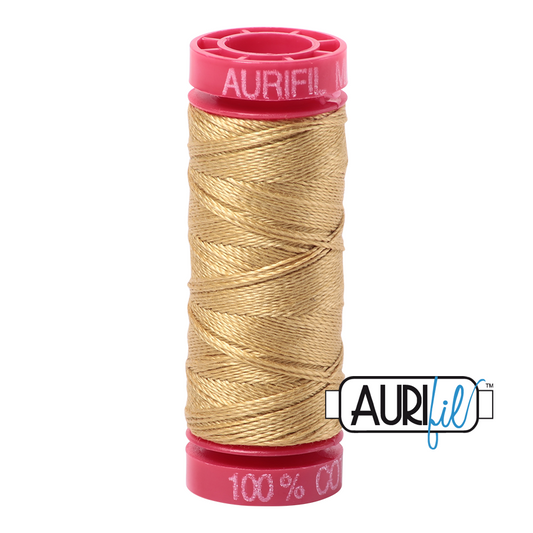 2920 LIGHT BRASS 12 WT MAKO COTTON SMALL SPOOL | 50 MT.