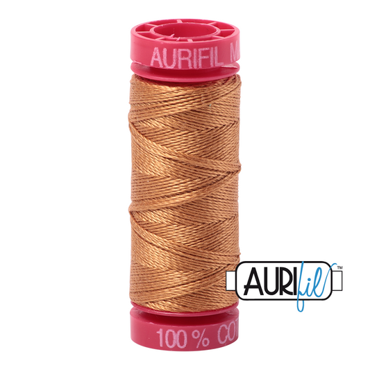 2930 GOLDEN TOAST 12 WT MAKO COTTON SMALL SPOOL | 50 MT.