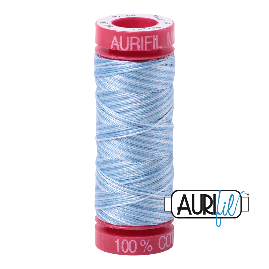 3770 STONE WASHED DENIM 12 WT MAKO COTTON SMALL SPOOL | 50 MT.