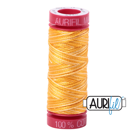 3920 GOLDEN GLOW 12 WT MAKO COTTON SMALL SPOOL | 50 MT.