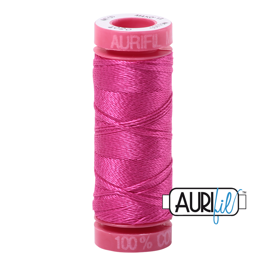 4020 FUCHSIA 12 WT MAKO COTTON SMALL SPOOL | 50 MT.