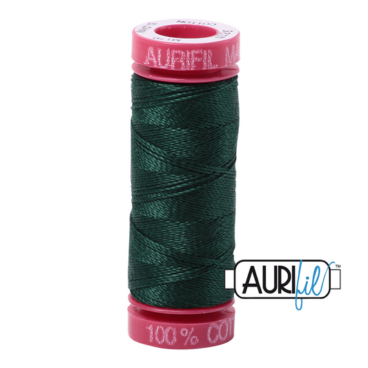 4026 FOREST GREEN 12 WT MAKO COTTON SMALL SPOOL | 50 MT.