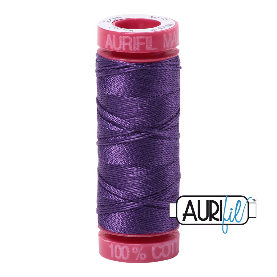 4225 EGGPLANT 12 WT MAKO COTTON SMALL SPOOL | 50 MT.