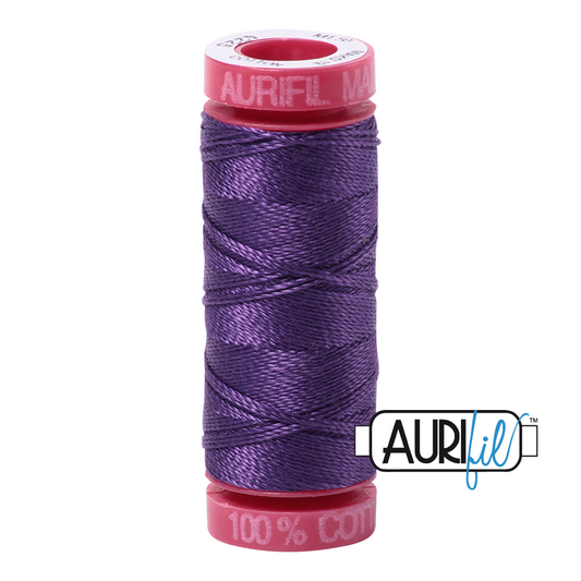 4225 EGGPLANT 12 WT MAKO COTTON SMALL SPOOL | 50 MT.