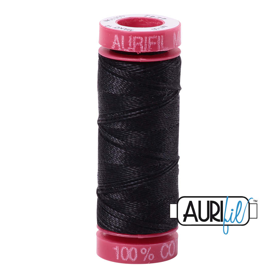 4241 VERY DARK GREY 12 WT MAKO COTTON SMALL SPOOL | 50 MT.
