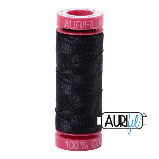 4241 VERY DARK GREY 12 WT MAKO COTTON SMALL SPOOL | 50 MT.