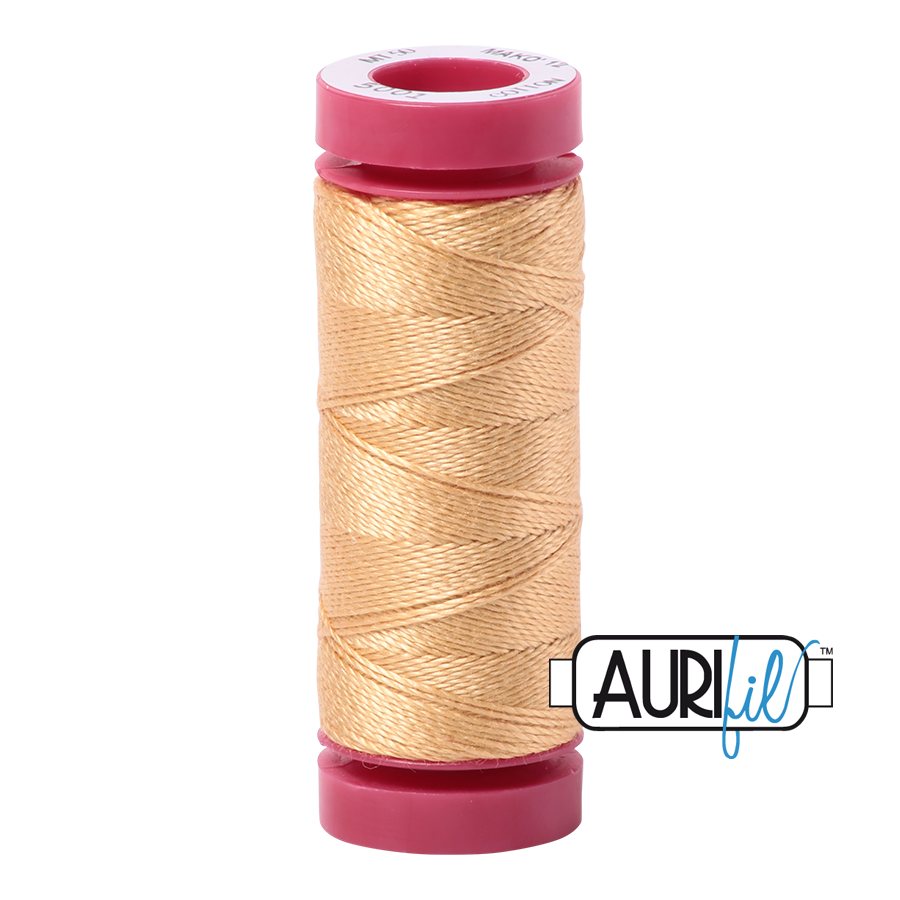 5001 OCHER YELLOW 12 WT MAKO COTTON SMALL SPOOL | 50 MT.