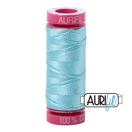 5006 LIGHT TURQUOISE 12 WT MAKO COTTON SMALL SPOOL | 50 MT.