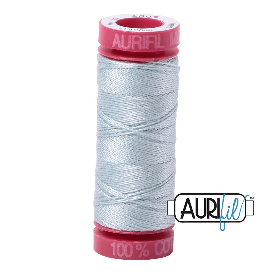 5007 LIGHT GREY BLUE 12 WT MAKO COTTON SMALL SPOOL | 50 MT.