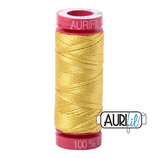 5015 GOLD YELLOW 12 WT MAKO COTTON SMALL SPOOL | 50 MT.
