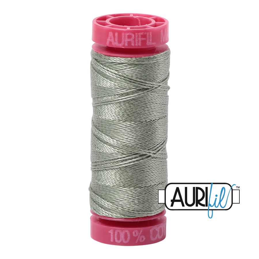 5019 MILITARY GREEN 12 WT MAKO COTTON SMALL SPOOL | 50 MT.