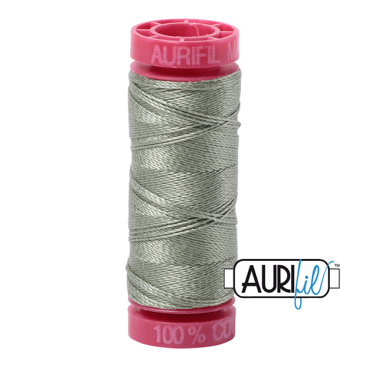5019 MILITARY GREEN 12 WT MAKO COTTON SMALL SPOOL | 50 MT.
