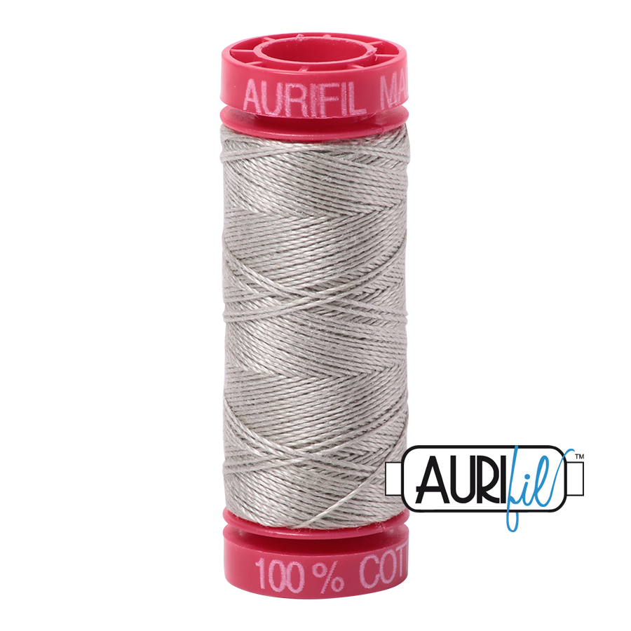 5021 LIGHT GREY 12 WT MAKO COTTON SMALL SPOOL | 50 MT.
