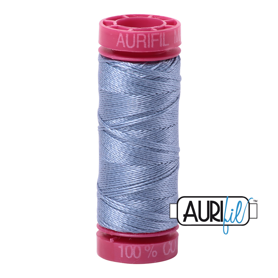 6720 SLATE 12 WT MAKO COTTON SMALL SPOOL | 50 MT.